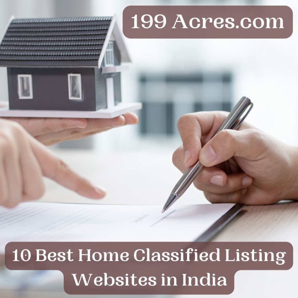 Best Home Classified Listing Websites in India